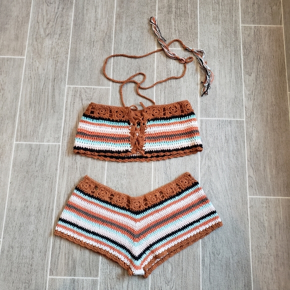 Other - Hand Crafted Crochet Desert Bikini